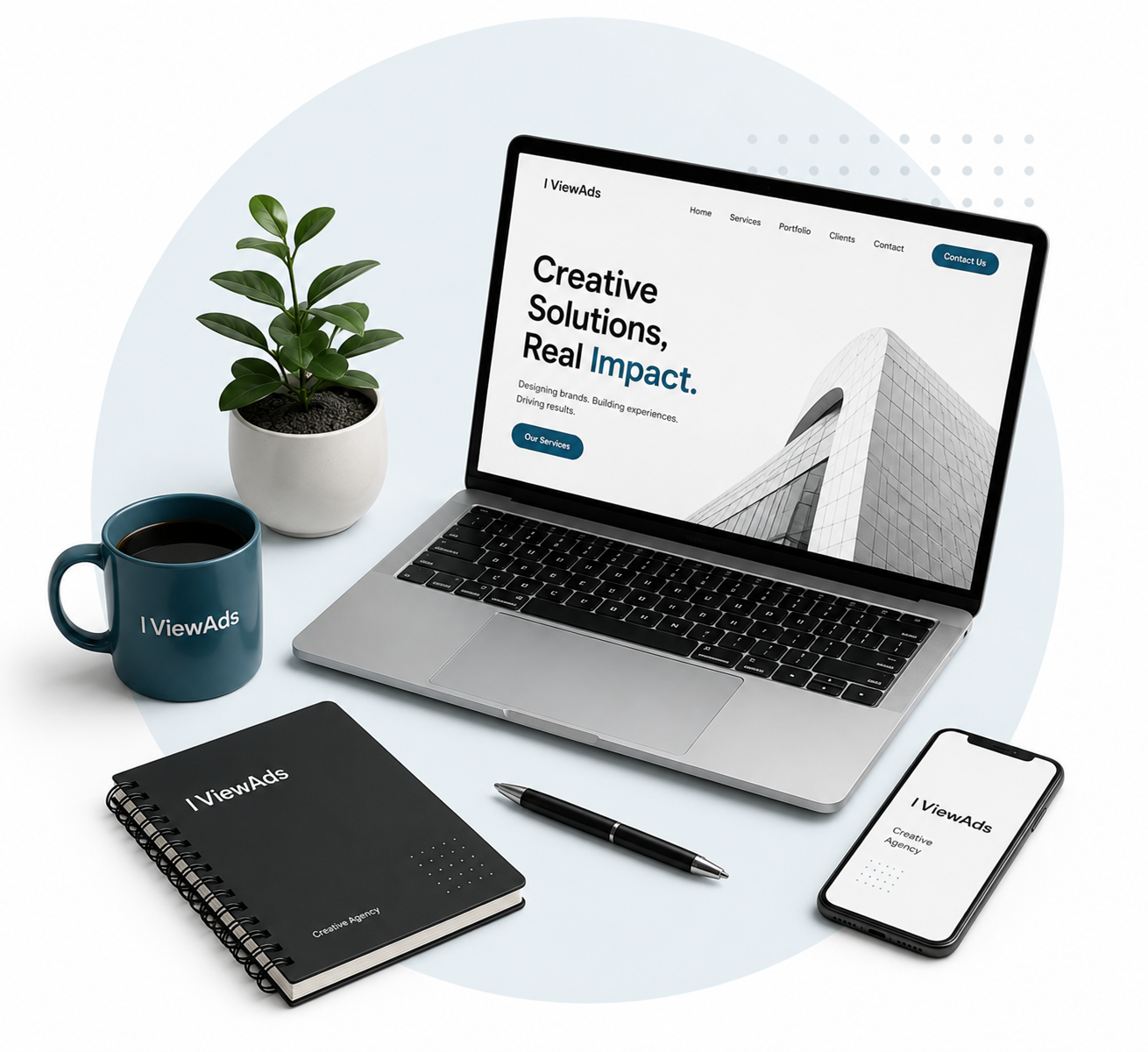 I ViewAds creative agency placeholder